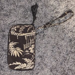 Vera Bradley Wristlet w/ matching key chain